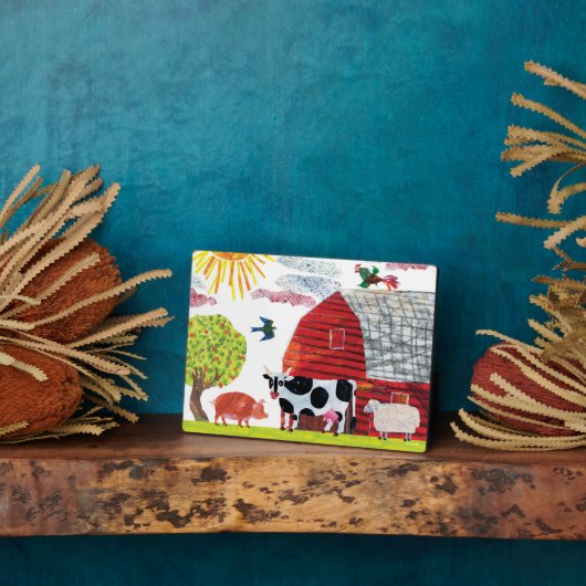 Eric Carle | Farbenfrohe Landschaft Fotoplatte (Seite)