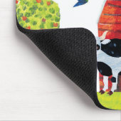 Eric Carle | Farbenfrohe Landschaft Mousepad (Ecke)