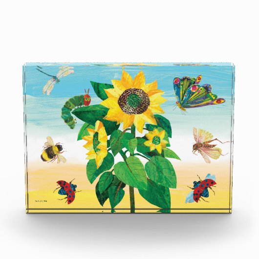 Eric Carle | Gartenlandschaft Blume Fotoblock (Vorderseite)