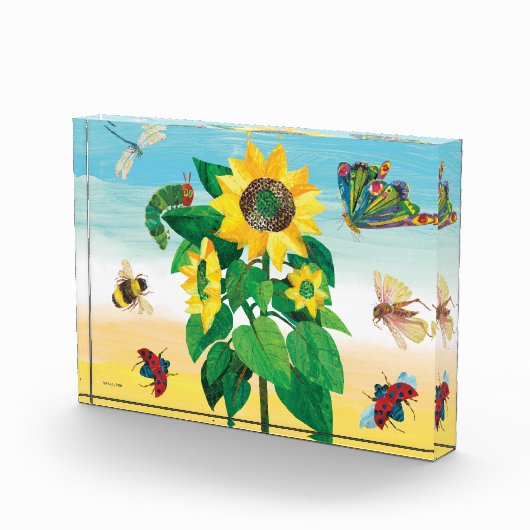 Eric Carle | Gartenlandschaft Blume Fotoblock (Rechts)