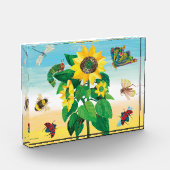 Eric Carle | Gartenlandschaft Blume Fotoblock (Links)