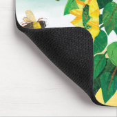 Eric Carle | Gartenlandschaft Blume Mousepad (Ecke)