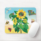 Eric Carle | Gartenlandschaft Blume Mousepad (Mit Mouse)