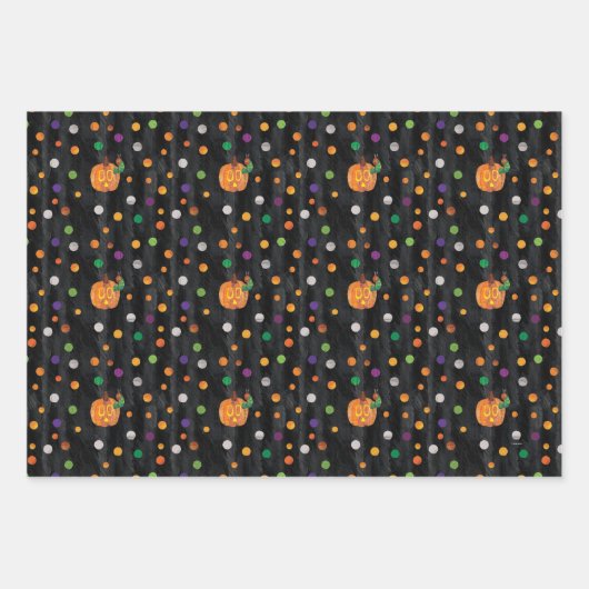 Eric Carle | Halloween Polka Dot Pattern Geschenkpapier Set (Vorderseite 2)