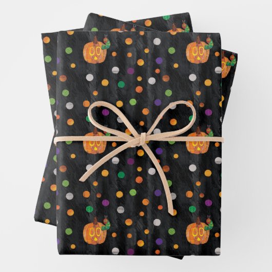 Eric Carle | Halloween Polka Dot Pattern Geschenkpapier Set (Beispiel)