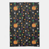Eric Carle | Halloween Polka Dot Pattern Geschirrtuch (Vertikal)