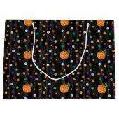 Eric Carle | Halloween Polka Dot Pattern Große Geschenktüte (Vorderseite)