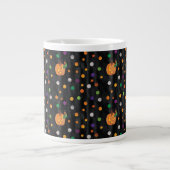Eric Carle | Halloween Polka Dot Pattern Jumbo-Tasse (Vorderseite)