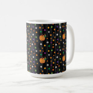 Eric Carle   Halloween Polka Dot Pattern Kaffeetasse