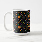 Eric Carle | Halloween Polka Dot Pattern Kaffeetasse (Links)