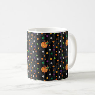 Eric Carle   Halloween Polka Dot Pattern Kaffeetasse