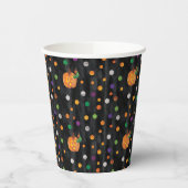 Eric Carle | Halloween Polka Dot Pattern Pappbecher (Links)