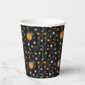 Eric Carle | Halloween Polka Dot Pattern Pappbecher (Rechts)