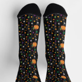 Eric Carle | Halloween Polka Dot Pattern Socken (Oben)