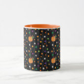 Eric Carle | Halloween Polka Dot Pattern Tasse (Zentrum)