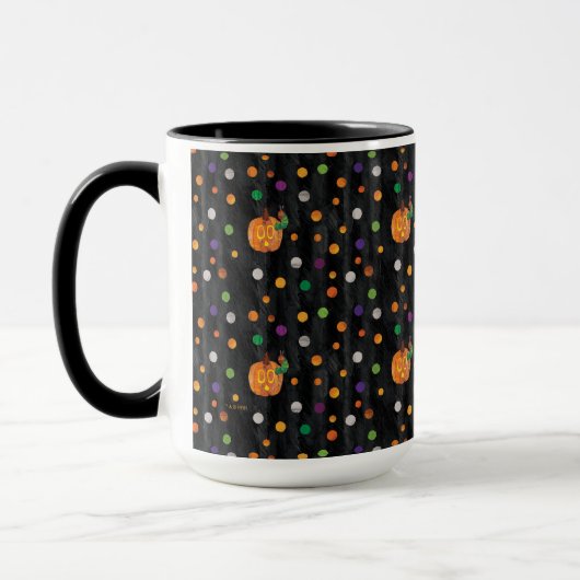 Eric Carle | Halloween Polka Dot Pattern Tasse (Links)