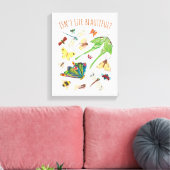 Eric Carle | Ist das Leben nicht schön? Leinwanddruck (Insitu (Wohnzimmer))