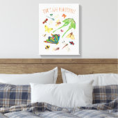 Eric Carle | Ist das Leben nicht schön? Leinwanddruck (Insitu (Schlafzimmer))