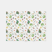 Eric Carle | Ist das Leben nicht schön? Muster Fleecedecke (Vorderseite (Horizontal))