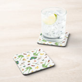 Eric Carle | Ist das Leben nicht schön? Muster Getränkeuntersetzer (Rechte Seite)