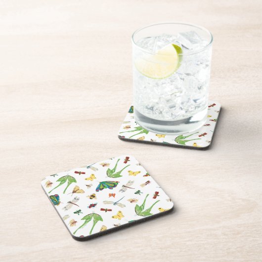 Eric Carle | Ist das Leben nicht schön? Muster Getränkeuntersetzer (Rechte Seite)