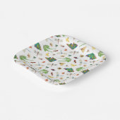 Eric Carle | Ist das Leben nicht schön? Muster Pappteller (Gewinkelt)