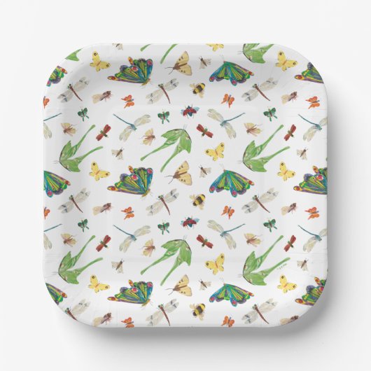 Eric Carle | Ist das Leben nicht schön? Muster Pappteller (Vorderseite)