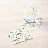 Eric Carle | Ist das Leben nicht schön? Muster Rechteckiger Pappuntersetzer (Vor Ort)