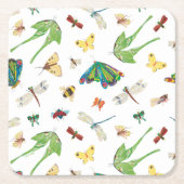 Eric Carle | Ist das Leben nicht schön? Muster Rechteckiger Pappuntersetzer (Vorderseite)