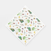 Eric Carle | Ist das Leben nicht schön? Muster Serviette (Ecke)