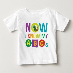 Eric Carle   Jetzt kenne ich meine ABCs Baby T-shirt
