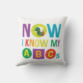 Eric Carle jetzt kenne ich meine ABCs Kissen (Rückseite)
