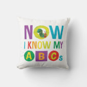 Eric Carle jetzt kenne ich meine ABCs Kissen (Vorderseite)