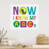 Eric Carle | Jetzt kenne ich meine ABCs Poster (Küche)