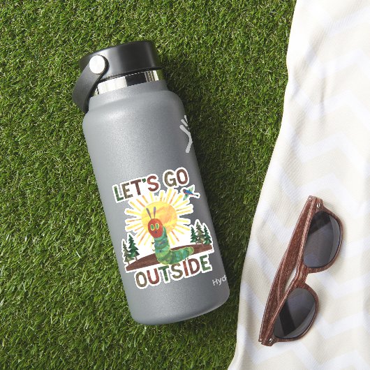 Eric Carle | Lass's Go Outside Aufkleber (HydroFlask Insitu)