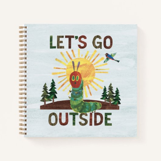 Eric Carle | Lass's Go Outside Notizblock (Vorderseite)