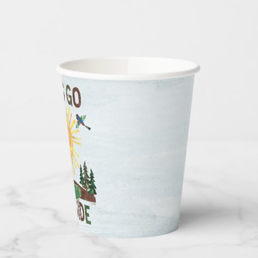 Eric Carle | Lass's Go Outside Pappbecher (Links)