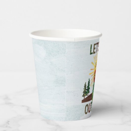 Eric Carle | Lass's Go Outside Pappbecher (Rechts)