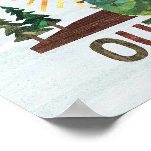 Eric Carle | Lass's Go Outside Poster (Ecke)