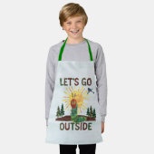 Eric Carle | Lass's Go Outside Schürze (Getragen)