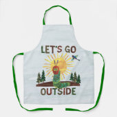 Eric Carle | Lass's Go Outside Schürze (Vorderseite)