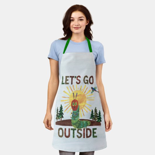 Eric Carle | Lass's Go Outside Schürze (Getragen)