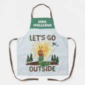 Eric Carle | Lass's Go Outside Schürze (Vorderseite)