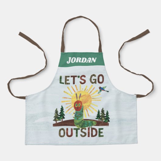 Eric Carle | Lass's Go Outside Schürze (Vorderseite)