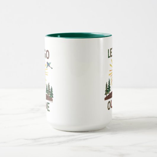 Eric Carle | Lass's Go Outside Tasse (Zentrum)