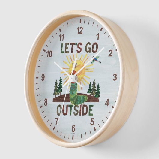 Eric Carle | Lass's Go Outside Uhr (Winkel)
