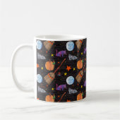 Eric Carle | Raupe Black Halloween Pattern Kaffeetasse (Links)