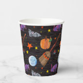 Eric Carle | Raupe Black Halloween Pattern Pappbecher (Links)