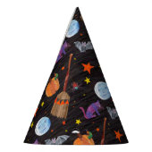 Eric Carle | Raupe Black Halloween Pattern Partyhütchen (Links)