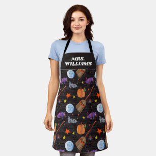 Eric Carle Raupe Black Halloween Pattern Schürze